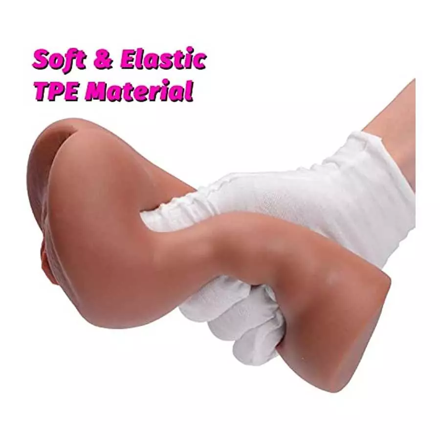 Male Masturbators 2 in 1 Sex Toys Realistic Textured Pocket Vagina Anal Pocket Pussy Onahole Adult Toys Stroker