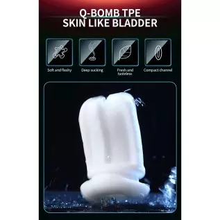 Automatic Male Masturbator Cup for Blowjob Penis Simulator with 10 Vibration and 3 Sucking & Clamping Frequencies, Electric Pock