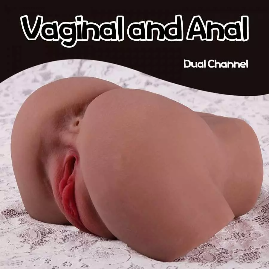 Male Masturbator Sex Doll Pocket Pussy Ass 4.5LB Men Masturbation Textured Pocket Vagina Sex Adult Toys with Realistic Channel S