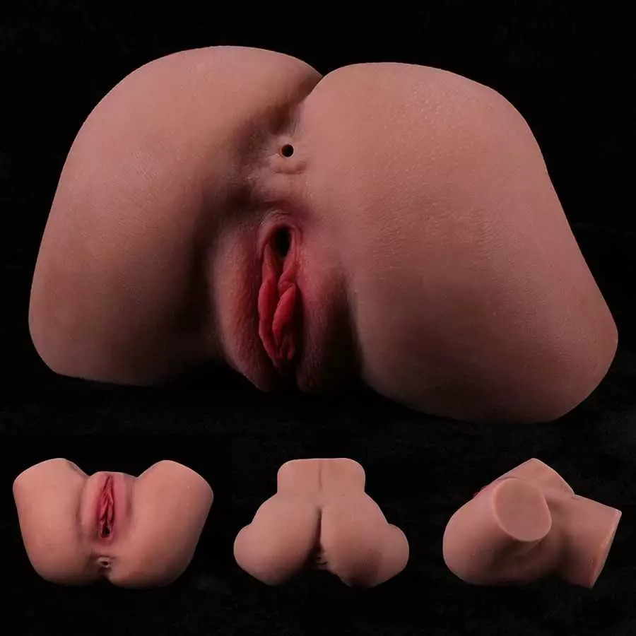Male Masturbator Sex Doll Pocket Pussy Ass 4.5LB Men Masturbation Textured Pocket Vagina Sex Adult Toys with Realistic Channel S