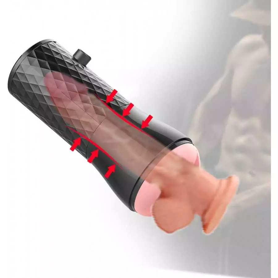 Men Pocket Pussy Adult Sexy Toy,Male Masturbators Cup Adaptive Extrusion for Intense Stimulation,Sucking Masturbation Cup Soft W