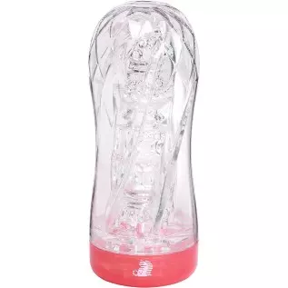 Cloned Kitty Handyman Male Masturbator - Very Textured Adult Toy for Men, Realistic Silicone Sleeve (Black)