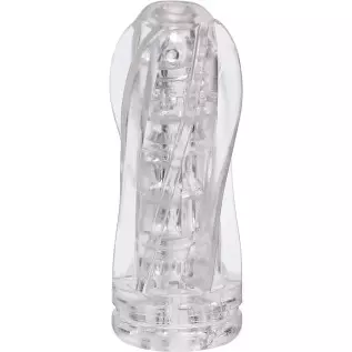 Cloned Kitty Handyman Male Masturbator - Very Textured Adult Toy for Men, Realistic Silicone Sleeve (Black)