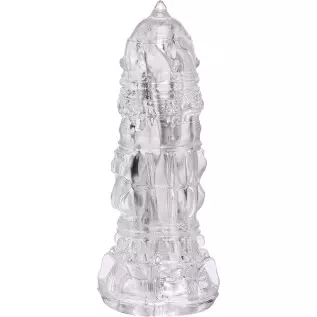 Cloned Kitty Handyman Male Masturbator - Very Textured Adult Toy for Men, Realistic Silicone Sleeve (Black)