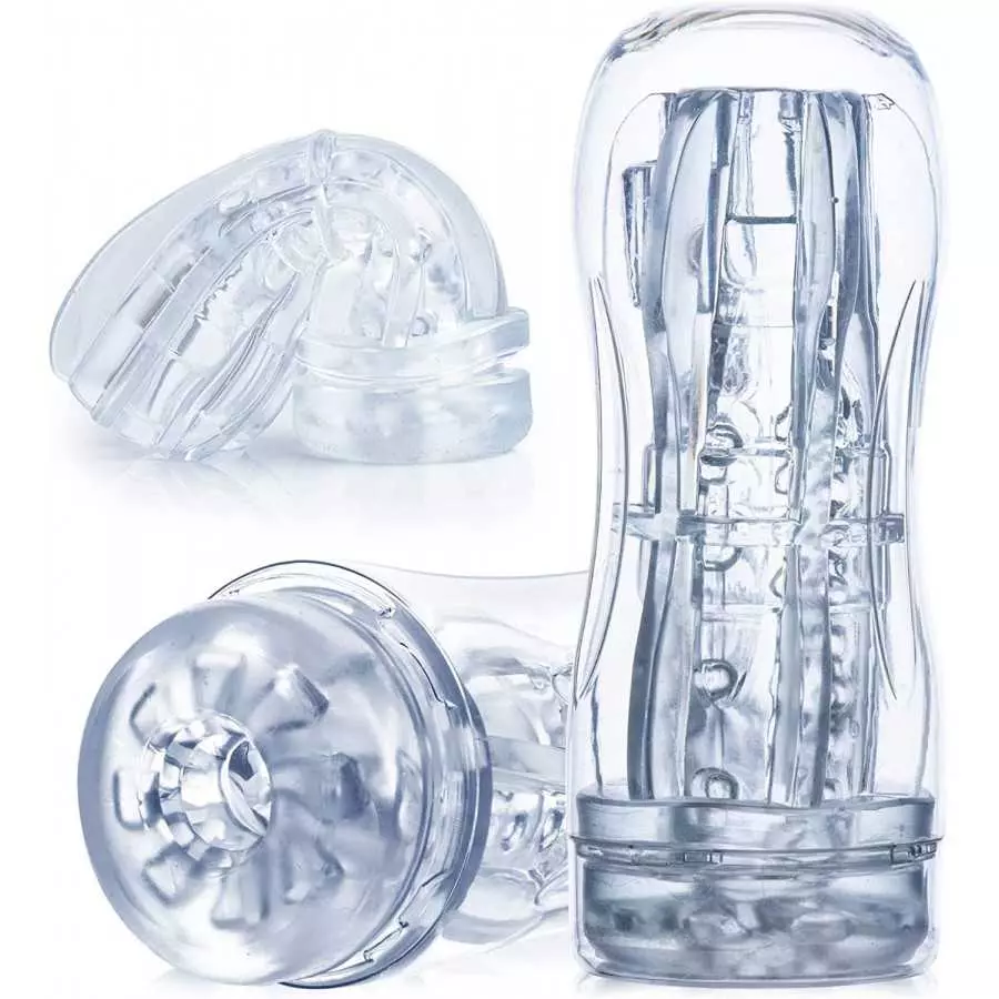 Male Masturbators Sex Toys for Men - Male Sex Toys Sucking Extrusion Masturbator Stroker with Vagina Textured Blowjob Penis Male Masturbators Sex Toys for Men - Male Sex Toys Sucking Extrusion Masturbator Stroker with Vagina Textured Blowjob Penis