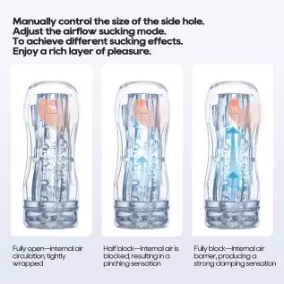 Male Masturbators Sex Toys for Men - Male Sex Toys Sucking Extrusion Masturbator Stroker with Vagina Textured Blowjob Penis Male Masturbators Sex Toys for Men - Male Sex Toys Sucking Extrusion Masturbator Stroker with Vagina Textured Blowjob Penis