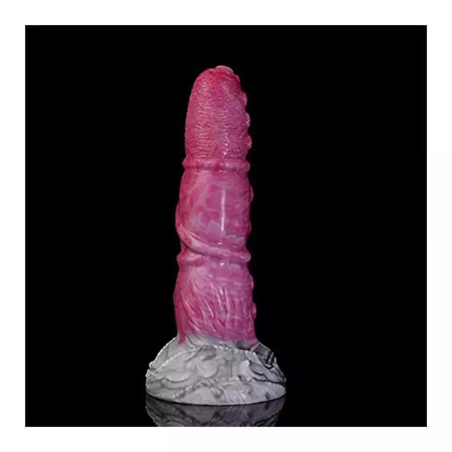 Women G Spot Dildo Vibrator Silicone Anal Dildo with Suction Cup, Remote Condrol Dildo Butt Plug Toy for Lesbian, Monster Vibrat