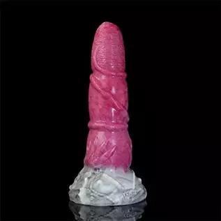 Women G Spot Dildo Vibrator Silicone Anal Dildo with Suction Cup, Remote Condrol Dildo Butt Plug Toy for Lesbian, Monster Vibrat