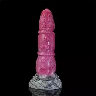 Women G Spot Dildo Vibrator Silicone Anal Dildo with Suction Cup, Remote Condrol Dildo Butt Plug Toy for Lesbian, Monster Vibrat