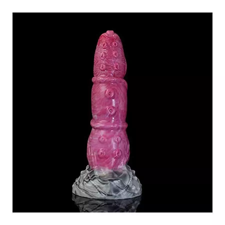 Women G Spot Dildo Vibrator Silicone Anal Dildo with Suction Cup, Remote Condrol Dildo Butt Plug Toy for Lesbian, Monster Vibrat