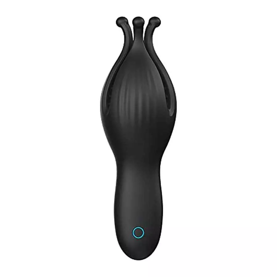 WiMiFar Octopus Masturbator Cup for Men, 10 Speed Vibrating Aircraft Cup Glans Stamina Trainer Vibrator Penis Massager, Enlarge