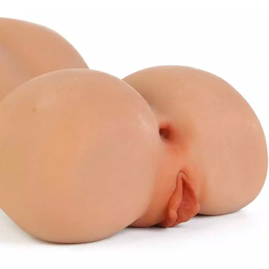 9.52 LB Sex Doll Torso Male Masturbator, Realistic 3 in 1 Pocket Pussy Ass with Breasts, Vagina & Anal for Men Masturbation, Fem