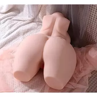 8.8LB Male Masturbators Female Sex Doll with Pocket Pussy &Torso Realistic Adult Male Sex Toy with Fake Pussy Stroker, Fat Butt
