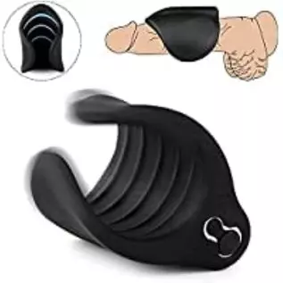 Vibrating Male Masturbator, 3-in-1 Adjustable Hands-Free Penis Vibrator for Glans Stimulation with 10 Vibrations Male Vibrator P Vibrating Male Masturbator, 3-in-1 Adjustable Hands-Free Penis Vibrator for Glans Stimulation with 10 Vibrations Male Vibrator P