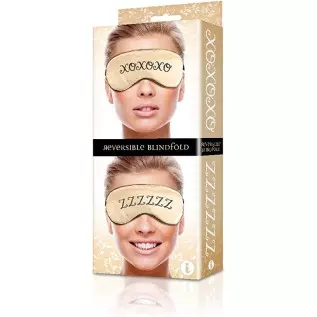 Sexy, Kinky Gift Set Bundle of Blackout 13 Inch Realistic Cock Dildo Brown and Icon Brands XOXO/ZZZ Satin Blindfold