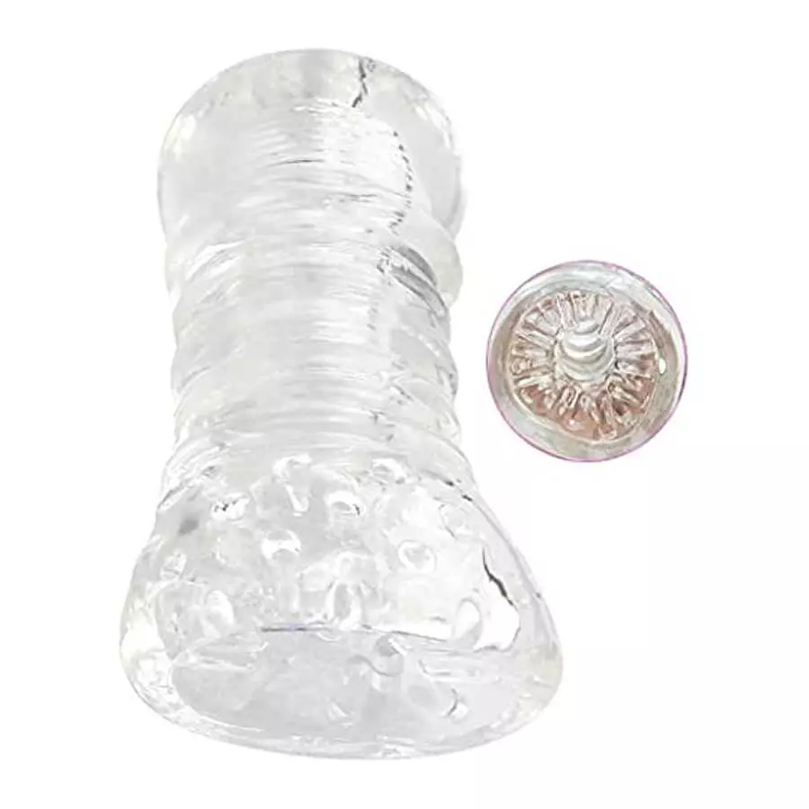 Male Masturbator Sex Toys for Men, Portable Pocket Pussy Stroker TPE Masturbation Sleeve for Males