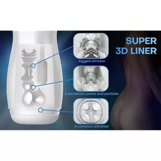 Deep Throat Automatic Male Masturbator Cup with 3 Sucking & 12 Vibration, Swallowing Blowjob Toy Silicone Male Stroker for Men,