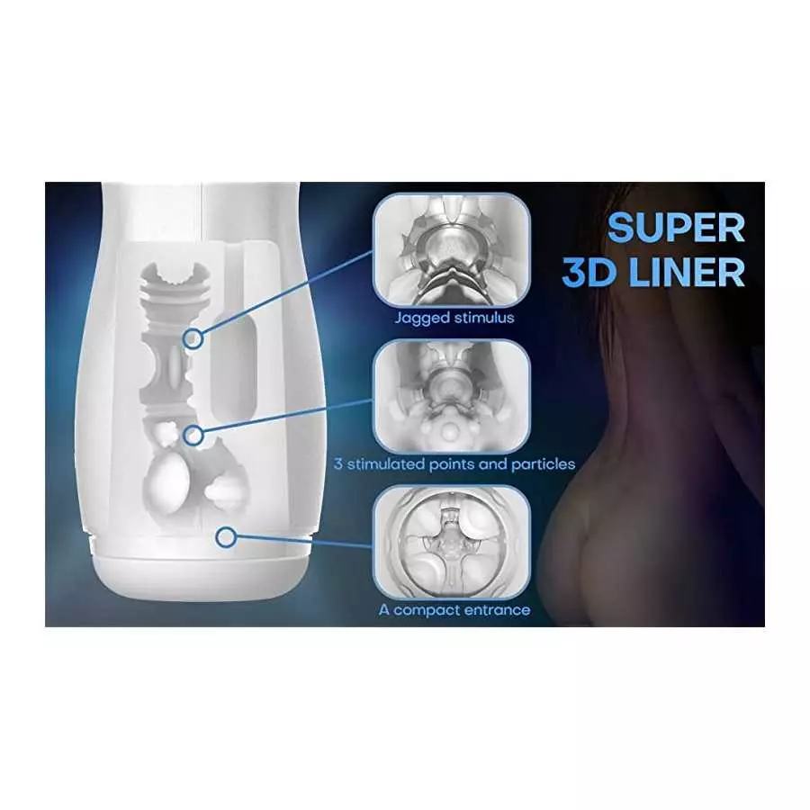 Deep Throat Automatic Male Masturbator Cup with 3 Sucking & 12 Vibration, Swallowing Blowjob Toy Silicone Male Stroker for Men,