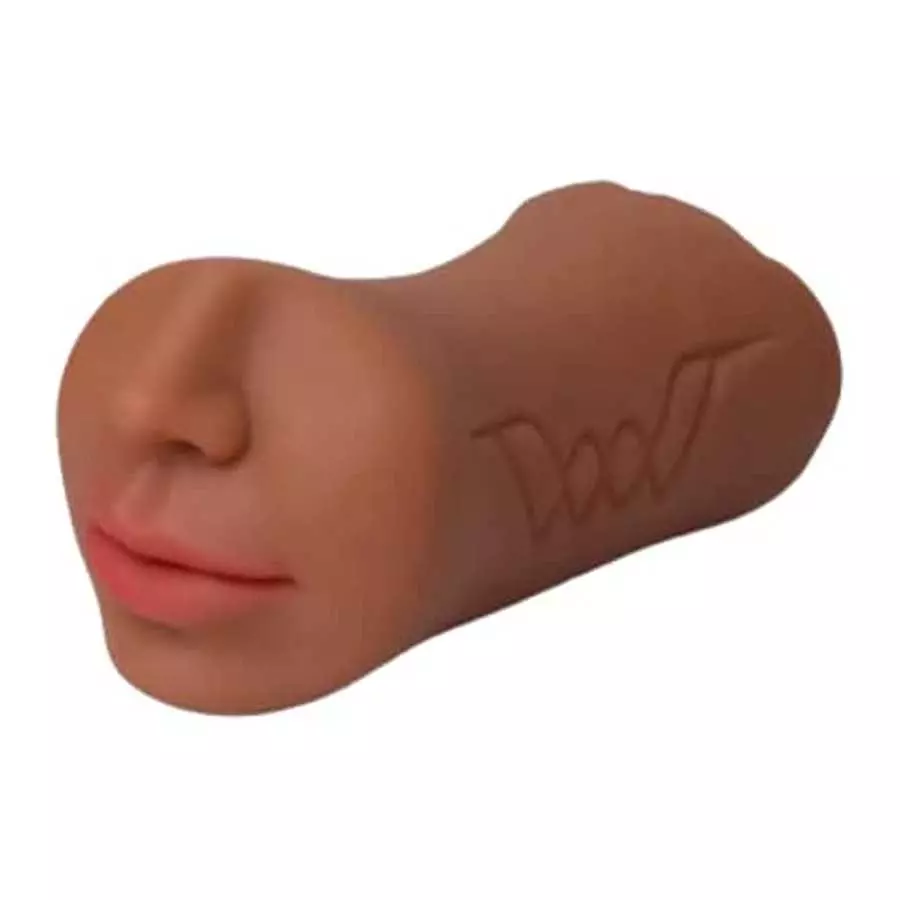 3 in 1 Pussy Pocket Pussy Masturbators for Male with Fox Face, Mouth Vagina and Anal, Masturbator Deep Throat Oral Adult