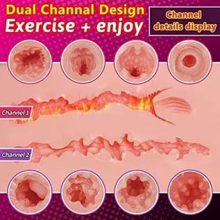 Male Masturbator Life-Sized Sex Doll Realistic Butt Pocket Pussy Ass Continuous Heating 7 Vibration Modes Toy for Men Sex Pleasu