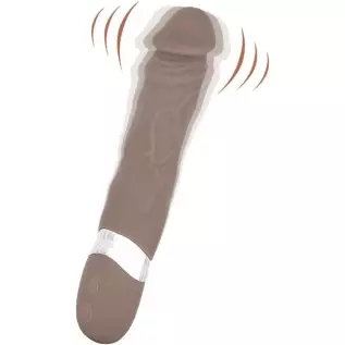 LANWAN 7.9''Realistic Dildo Vibrator for Women with 7 Vibrating Pleasure Modes Rechargeable G-spot Stimulator Silicone Bendable 