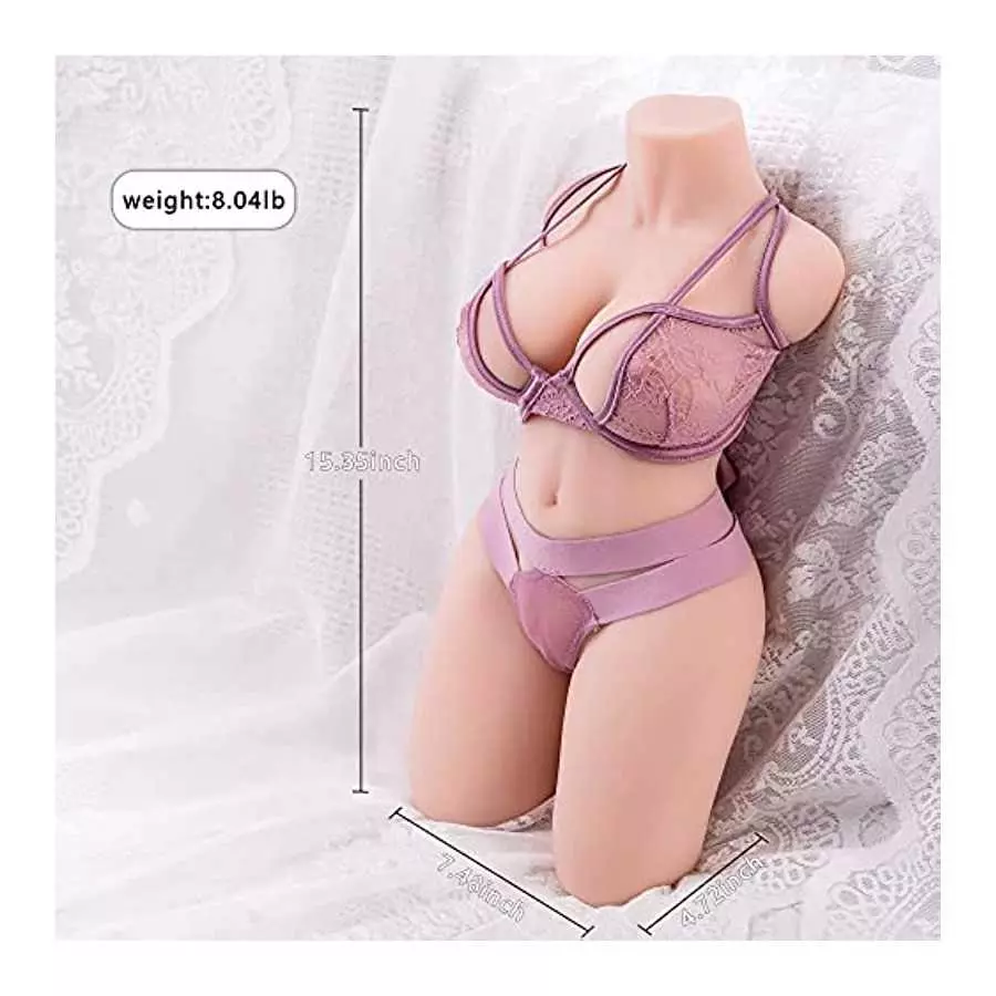 8LB Female Sex Doll Torso 3 in 1 Male Masturbator Stroker Sex Toy for Men Vagina Boobs Anus Lifelike Pussy Realistic Love Doll
