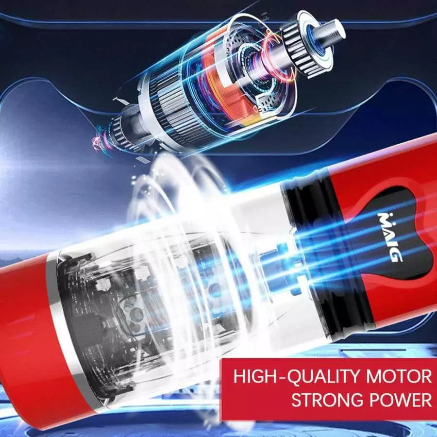 2022 New Automatic Male Masturbators - Upgraded 8 Vibration & Suction Hands Free Pocket Pussy Male Stroker with 3D Realistic Tex