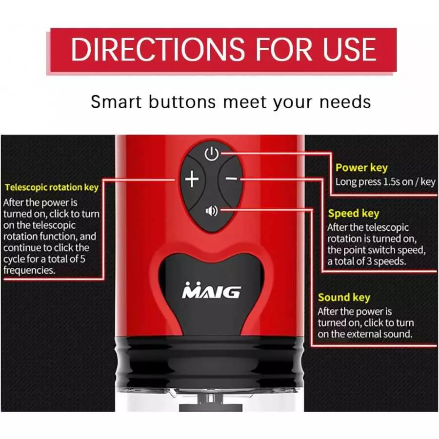 2022 New Automatic Male Masturbators - Upgraded 8 Vibration & Suction Hands Free Pocket Pussy Male Stroker with 3D Realistic Tex