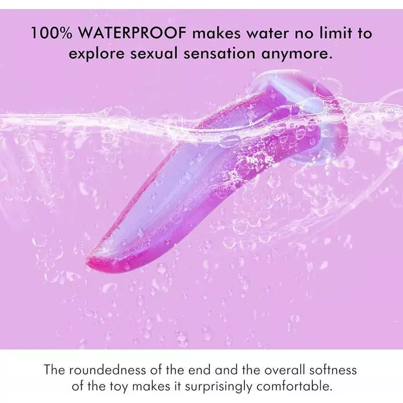 7 Inch Realistic Tongue Dildo with Suction Cup for Auxfun Sex Machine Devices, Thrusting Machines Attachment Smooth Soft Dildo A