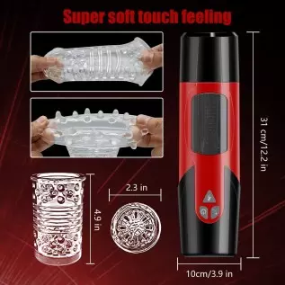 Automatic Male Masturbator with Thrusting & Rotating Sleeve Hands Free Pocket Pussy Stroker Penis Pump Adult Men Sex Blowjob Toy Automatic Male Masturbator with Thrusting & Rotating Sleeve Hands Free Pocket Pussy Stroker Penis Pump Adult Men Sex Blowjob Toy