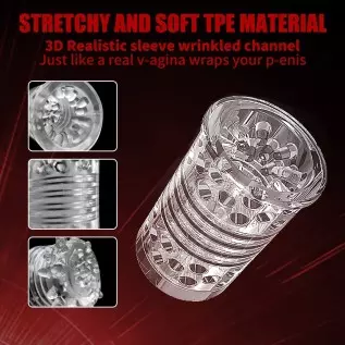 Automatic Male Masturbator with Thrusting & Rotating Sleeve Hands Free Pocket Pussy Stroker Penis Pump Adult Men Sex Blowjob Toy Automatic Male Masturbator with Thrusting & Rotating Sleeve Hands Free Pocket Pussy Stroker Penis Pump Adult Men Sex Blowjob Toy