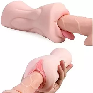 Lifelike Pocket Pussy Sex Doll Male Masturbators, Realistic Vagina and Mouth Sex Stroker for Men Masturbation Sex Toys for Men P