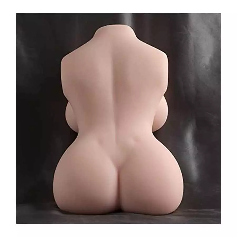 12.2 LB Sex Doll Male Masturbator with Torso, 3 in 1 Realistic Big Boobs Tight Vaginal & Anal for Men Masturbation, 3D Life-Size