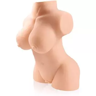 JBDK 4.5LB Lifelike Sex Doll for Men Male Masturbator with Realistic Big Boobs Pocket Pussy Ass Male Sex Toys,for Vagina Anal Br