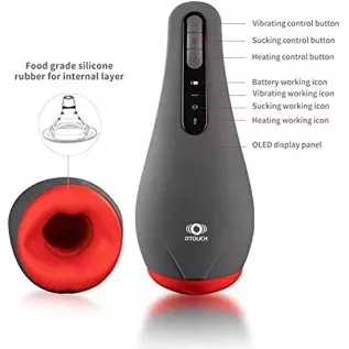 Male Masturbator Cup Men Vibrator Electric Oral Sex Toys Automatic Vibrating Toy Male Masturbation Toys with Strong Sucking and Male Masturbator Cup Men Vibrator Electric Oral Sex Toys Automatic Vibrating Toy Male Masturbation Toys with Strong Sucking and