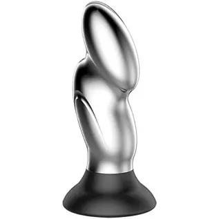 Metal Male Backyard Anal Plug Wireless 10-Frequency Vibration Prostate Massager Adult Sex Toys Male and Female masturbator Sex T