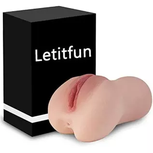 Letitfun 1.76LB Male Masturbator 2 in 1 Sex Toy Realistic Textured Pocket Vagina,Realistic Pocket Pussy Portable Male Masturbato Letitfun 1.76LB Male Masturbator 2 in 1 Sex Toy Realistic Textured Pocket Vagina,Realistic Pocket Pussy Portable Male Masturbato
