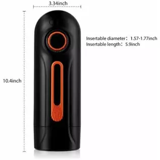 Pearlsvibe Automatic Male Masturbator, Adult Male Sex Toys with 10-Pattern Vibrating & 4-Speed Suction for Penis Stimulation, Sm