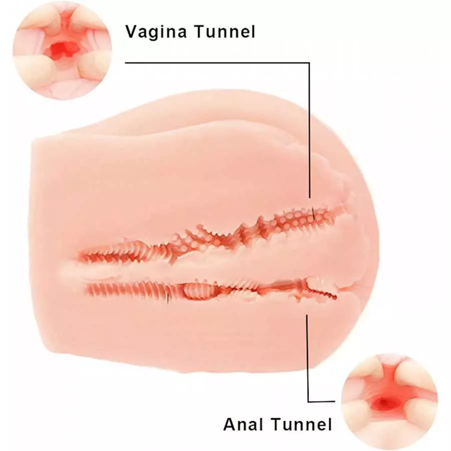 Sex Doll Male Masturbator Butt Realistic Big Ass Female Torso Doll with Vagina Anal Sex for Men Masturbation Adult Toy Sex Toy (