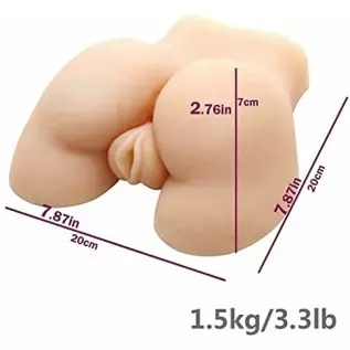 Daomo Mini Size Sex Toy Male Masturbator Lifelike Sex Doll with Vaginal and Anal Tunnels,Adult Love Dolls for Man Orgasm, 3.3LB Daomo Mini Size Sex Toy Male Masturbator Lifelike Sex Doll with Vaginal and Anal Tunnels,Adult Love Dolls for Man Orgasm, 3.3LB