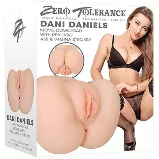 Zero Tolerance Dani Daniels Movie Download with Realistic Ass & Vagina Stroker Masturbator - Beige