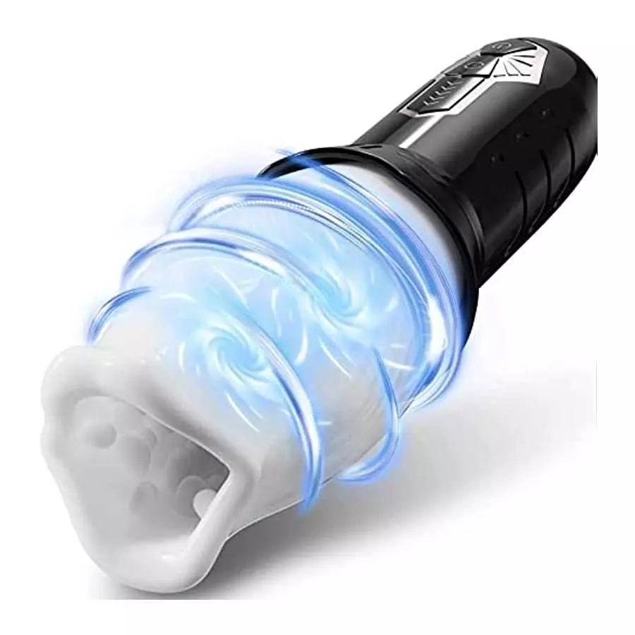 Powerful Male Masturbator with 10 Powerful Rotating Patterns - Blowjob Male Stroker, Realistic Pocket Pussy, Adult Oral Male Sex Powerful Male Masturbator with 10 Powerful Rotating Patterns - Blowjob Male Stroker, Realistic Pocket Pussy, Adult Oral Male Sex