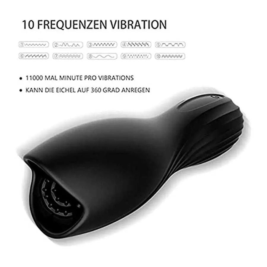 Threaded Aircraft Cup Electric Ten Frequency Vibration Automatic Aircraft Cup Male Masturbator