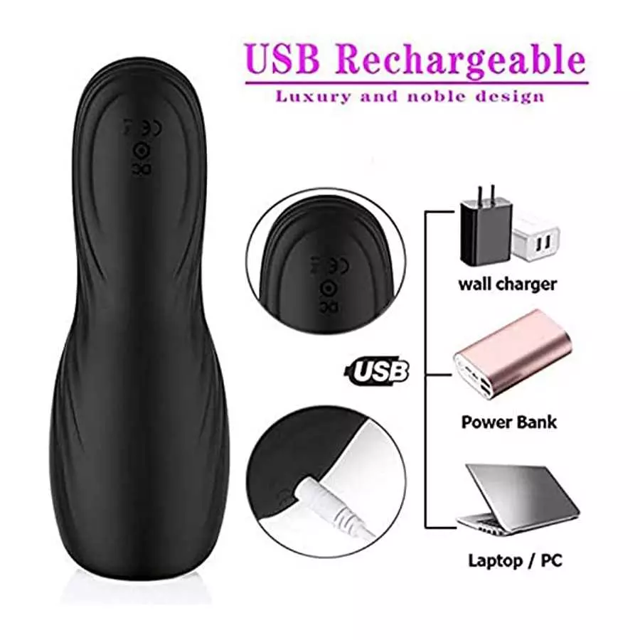 Threaded Aircraft Cup Electric Ten Frequency Vibration Automatic Aircraft Cup Male Masturbator