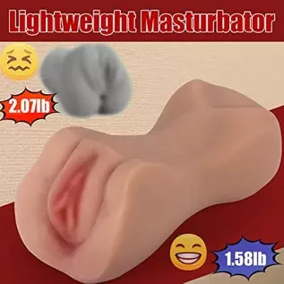 Letitfun 1.58 lb Realistic Male Masturbator Sex Toy Men Masturbator Portable Pocket Pussy, 3D Vaginal Masturbator with Realistic Letitfun 1.58 lb Realistic Male Masturbator Sex Toy Men Masturbator Portable Pocket Pussy, 3D Vaginal Masturbator with Realistic