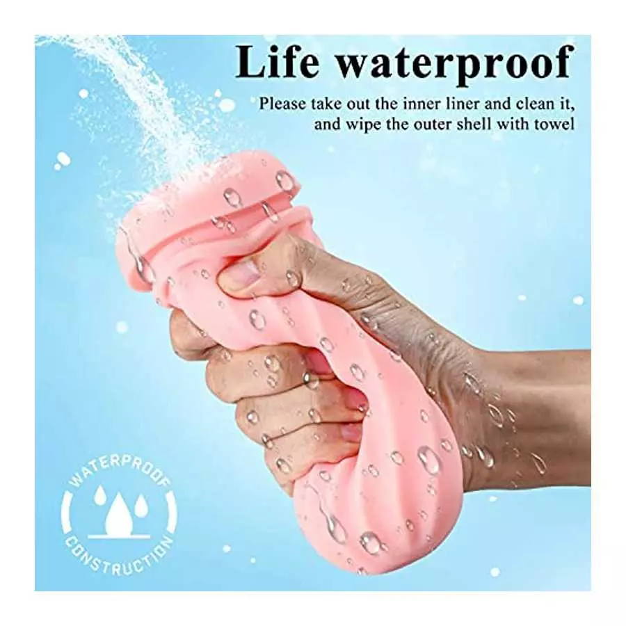 2022 New Automatic Male Masturbators - Upgraded 7 Vibration & Suction Hands Free Pocket Pussy Male Stroker with 3D Realistic Tex