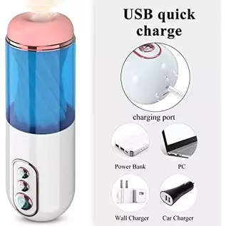 2022 New Automatic Male Masturbators - Upgraded 7 Vibration & Suction Hands Free Pocket Pussy Male Stroker with 3D Realistic Tex