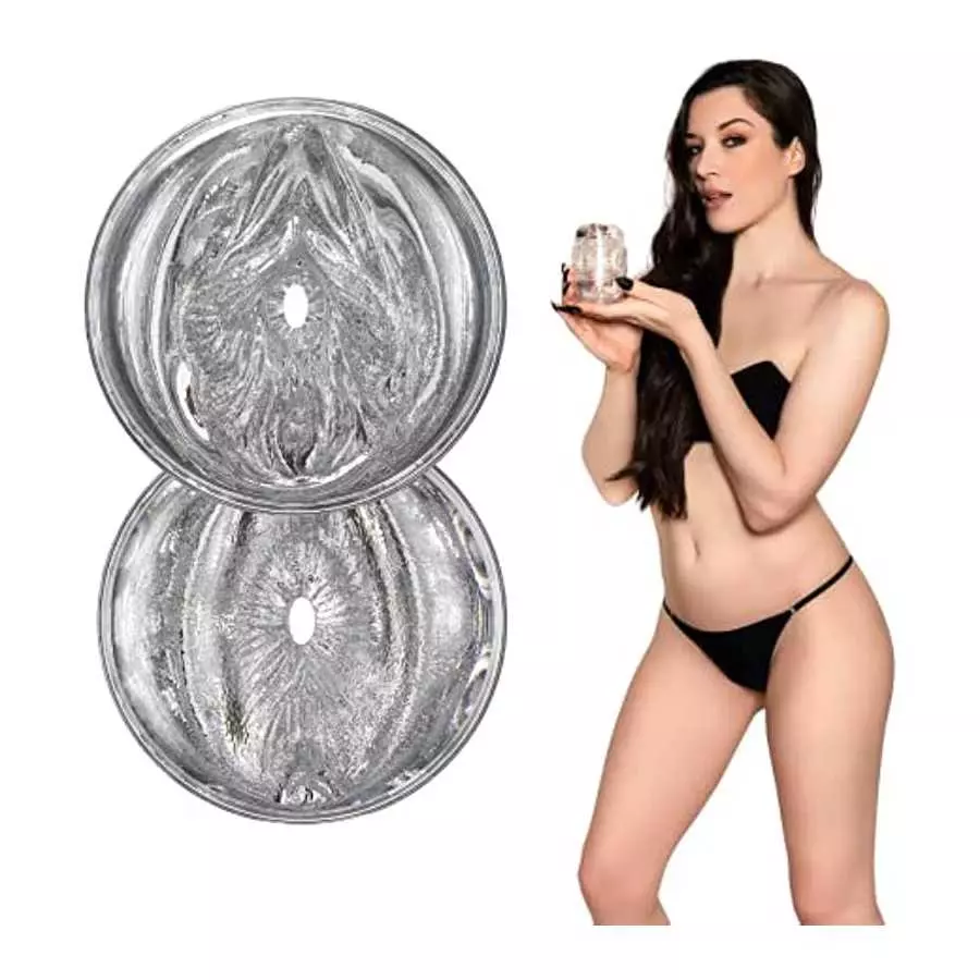 Fleshlight Quickshot | Stoya | Realistic Transparent Vagina and Ass Sex Toy Fleshlight Quickshot | Stoya | Realistic Transparent Vagina and Ass Sex Toy