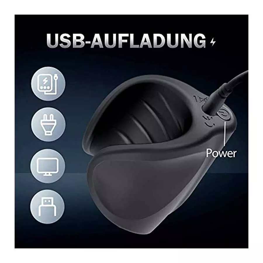 Male Vibrating Masturbator Vibrating Massager, Sex Stamina Prolonging Massager Penis Massage Erection, Glans Training Stimulatio