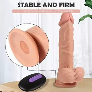 Vibrator Sex Toys for Women, Vibrating Dildo for Clitoris G-Spot Anal Stimulation with Tongue Vibrator, 8 Inch Dildo Adult Sensu Vibrator Sex Toys for Women, Vibrating Dildo for Clitoris G-Spot Anal Stimulation with Tongue Vibrator, 8 Inch Dildo Adult Sensu